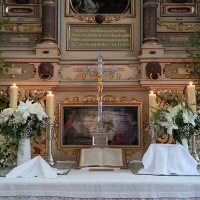 Pfingstaltar, Mai 2025