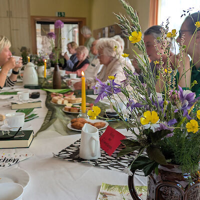 Rentnernachmittag mit Besuch vom Ortskirchenrat, Mai 2025