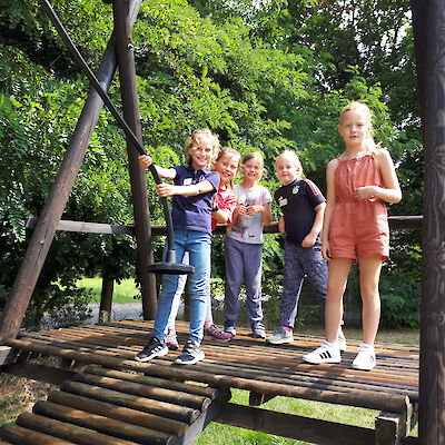 Unsere Seilbahn im Freizeitheim Klein Döbbern August 2021