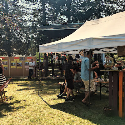 Ruhe-Oase beim Heimatfest, August 2025