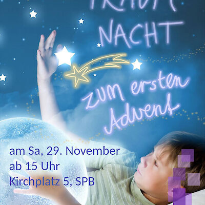 Kindertraumnacht zum Advent 2025