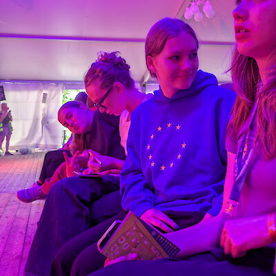 Team beim Konfi-Camp in Wittenberg, Juli/August 2025