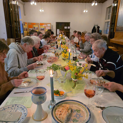 Tischabendmahl in St. Michael, Gründonnerstag 2026