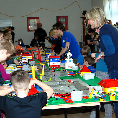LEGO-Tag in der Gemeinde Klein Döbbern 2013