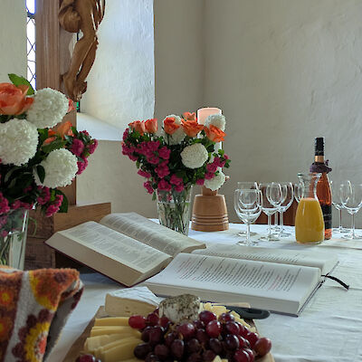 Abendgottesdienst mit Käse & Wein, Mai 2025