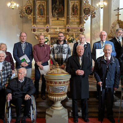 Jubelkonfirmation in der Kreuzkirche, Oktober 2025 Jubelkonfirmation in der Kreuzkirche, Oktober 2025