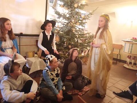 Krippenspiel in Welzow