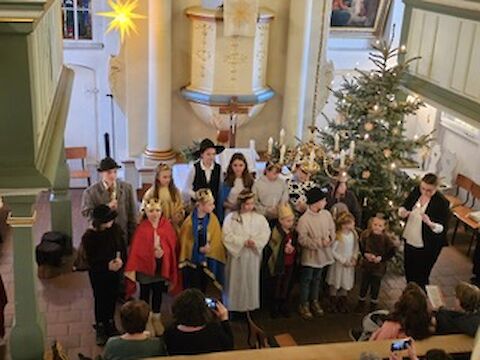 Krippenspiel in Welzow